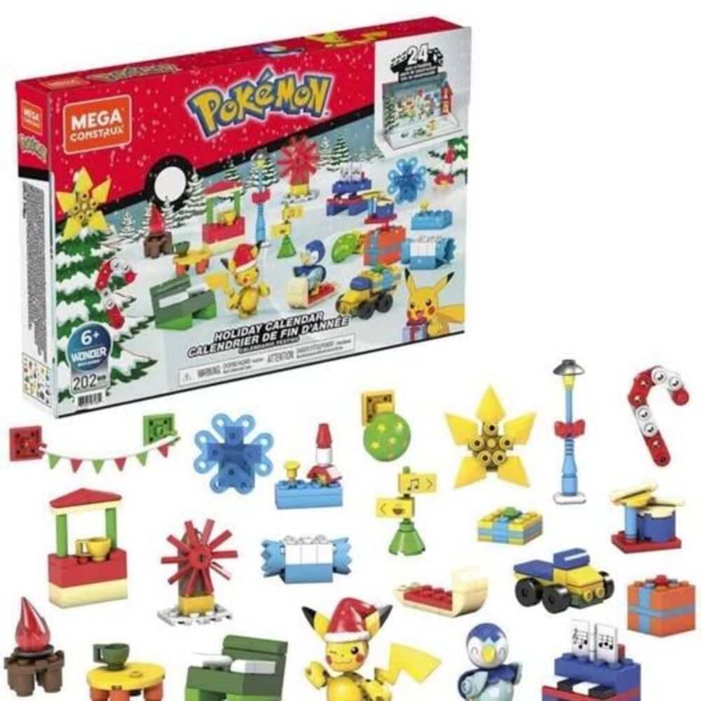 MEGA Pokémon Building Toys Set, Holiday Calendar